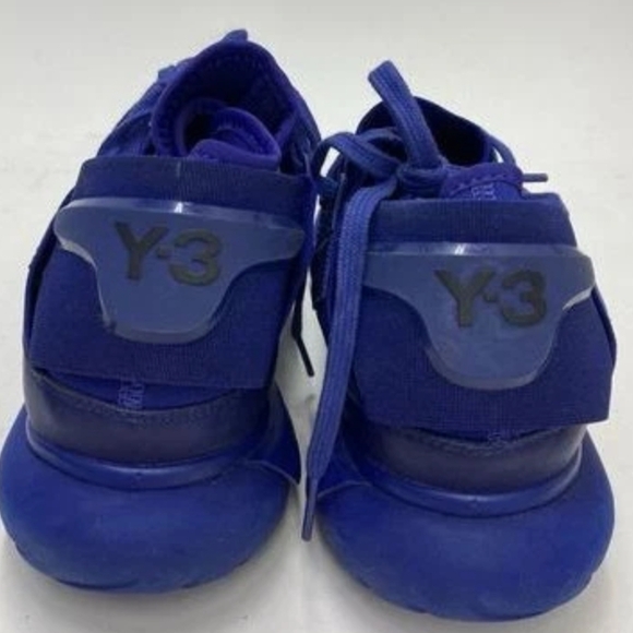 Adidas Y 3 Qasa High Blue High Sneakers Size 7 Like New MSRP $390 main image 6